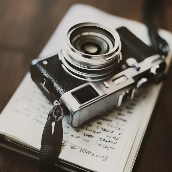 Câmera fotográfica antiga — Fotografia de Stock