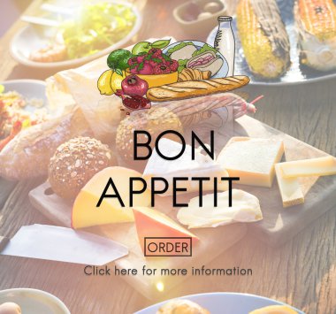 çeşitlilik partide lezzetli yemek 