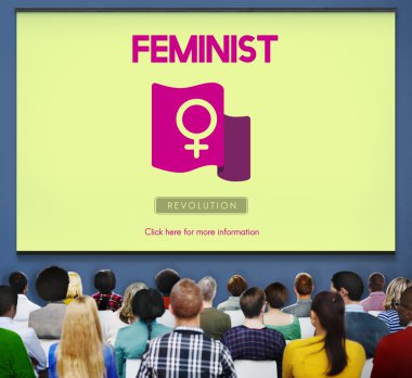 İnsanlar seminer ve kadın güç kavramı