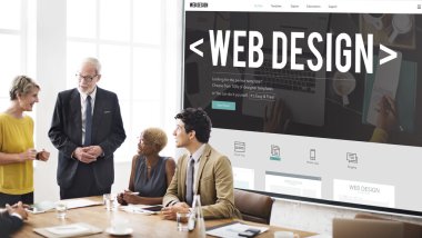 Ofiste çalışan iş ekibi.