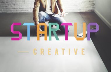 İşadamı başlamak ile çalışma