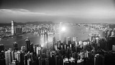 güzel bir şehir gökdelenler 