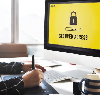 ofiste çalışan iş kişi 