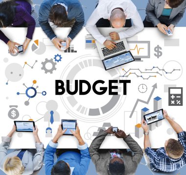 Ofiste çalışan iş ekibi.