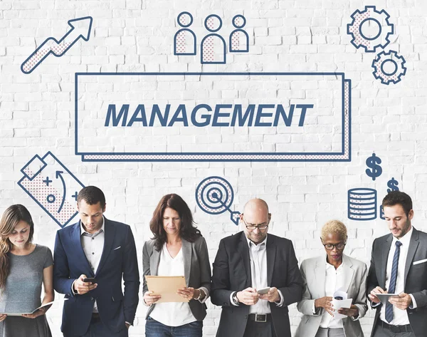 Affärsmän och management koncept — Stockfoto