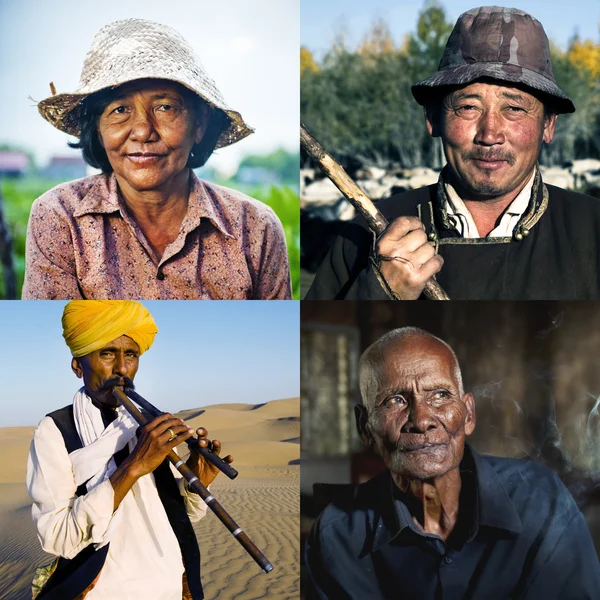 Etnische diversiteit-mensen — Stockfoto