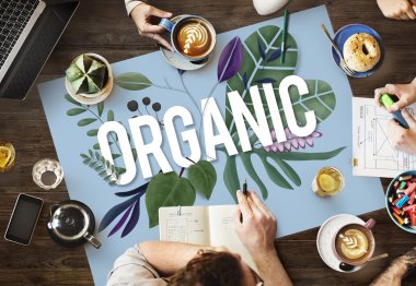 Tablo ile organik posteri ile