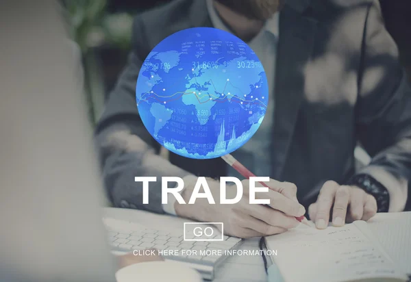 Kereskedelem, Barter kereskedelem — Stock Fotó