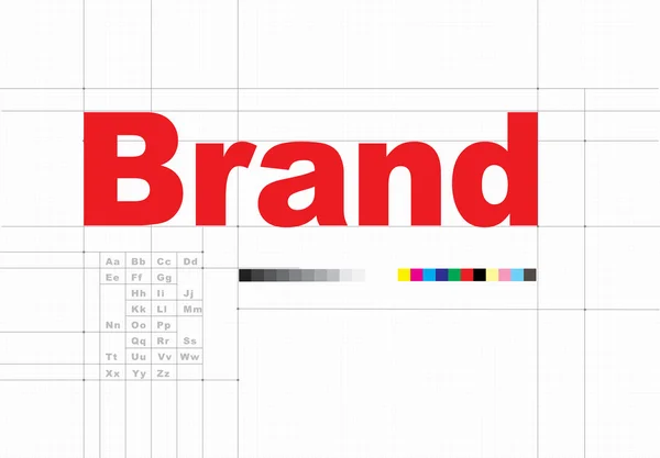 Brand, varumärke koncept — Stockfoto