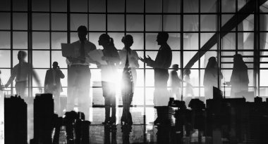başarılı iş adamları büyük grup