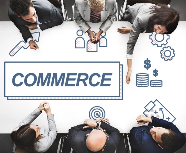 Business people and Commerce Concept — Stock Photo, Image