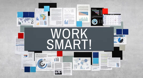 Lavoro smart background Concetto — Foto Stock