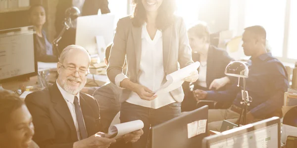 Business people working in office — Stock Photo, Image