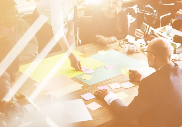 Konferenztraining für Geschäftsleute — Stockfoto