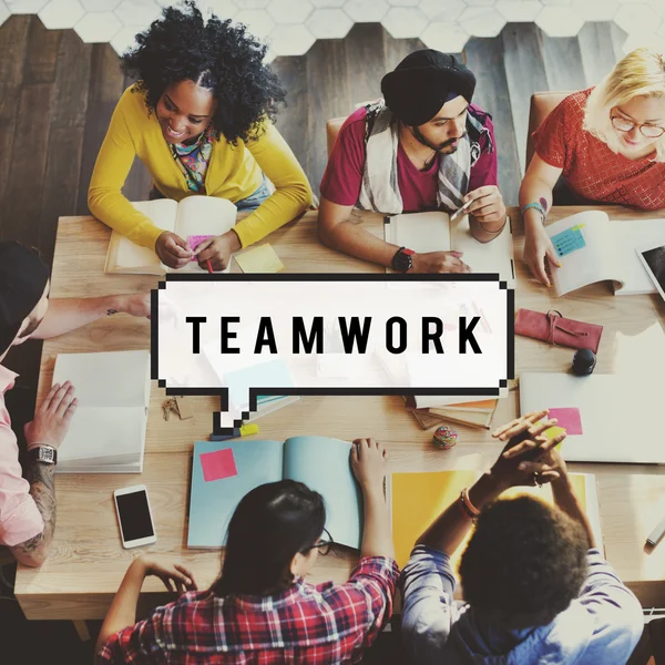 Team Building Teamwork Togetherness — Stock Photo, Image