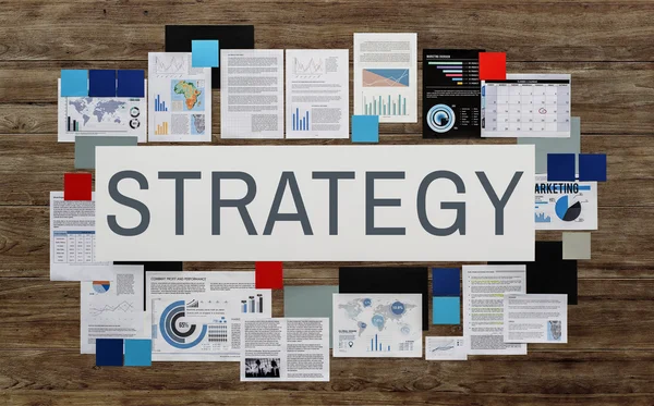 Stratégiai taktika látás fogalma — Stock Fotó