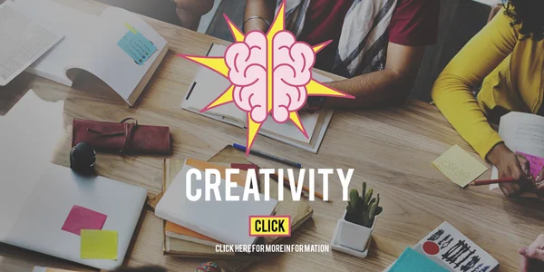 Idee Brainstorming Vision Innovazione — Foto Stock