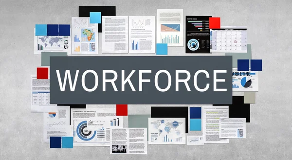 Workforce Resources Concept — Stock Photo, Image