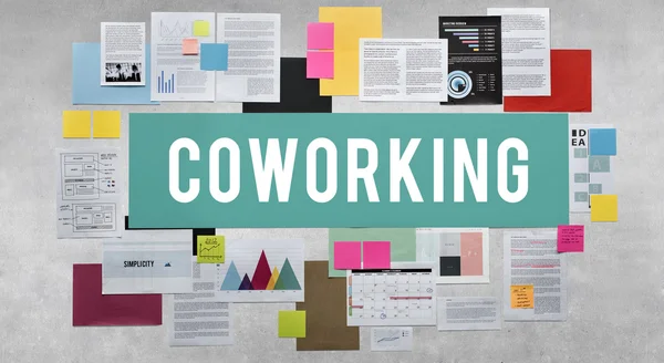 Coworking Cimunity Concept — Fotografie, imagine de stoc