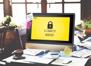 Bilgisayar çalışma tablosunda