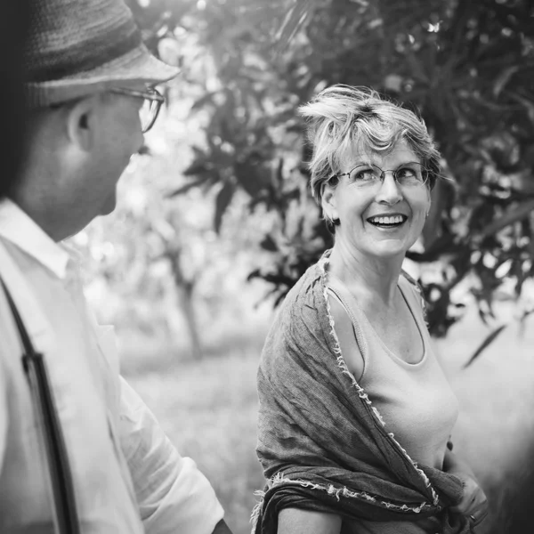 Feliz casal sênior — Fotografia de Stock