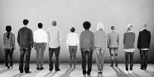 Group of Diversity People