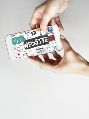 Web sitesi Internet ana sayfası kavramı