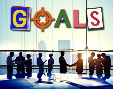 İş grubunun siluetleri