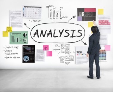 İşadamı tebeşir ile yazma