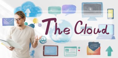 işadamı bulut ile çalışma