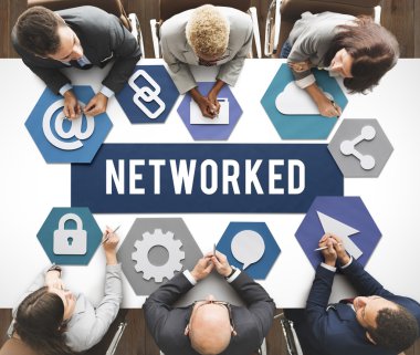 İş insanlar toplantı, tartışma 