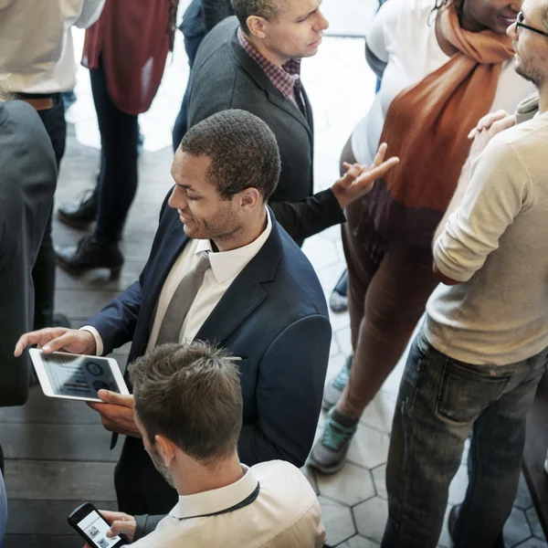 Ondernemers aan het woord — Stockfoto