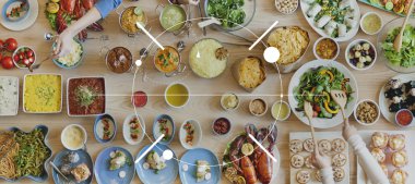 Gıda ve odak kavramı içeren tablo