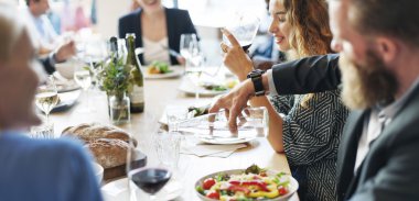 Toplantıdaki iş adamları