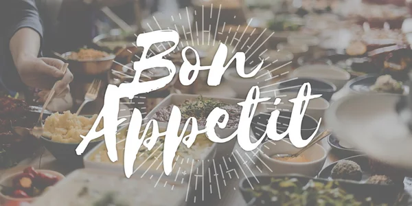 Bon Appetit Concept — Stockfoto