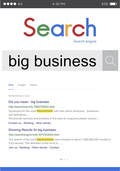 Big Business Concept — Stock Photo, Image