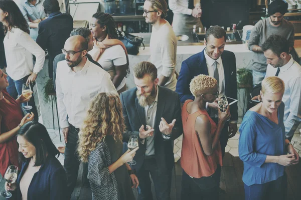 People interacting with each other — Stock Photo, Image