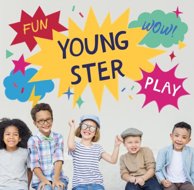 Çocuklar birlikte oynuyor.