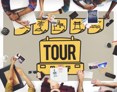 Grup masada oturan insan 