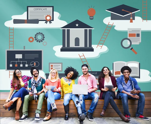 Educação Estudo de Aprendizagem de Sabedoria — Fotografia de Stock