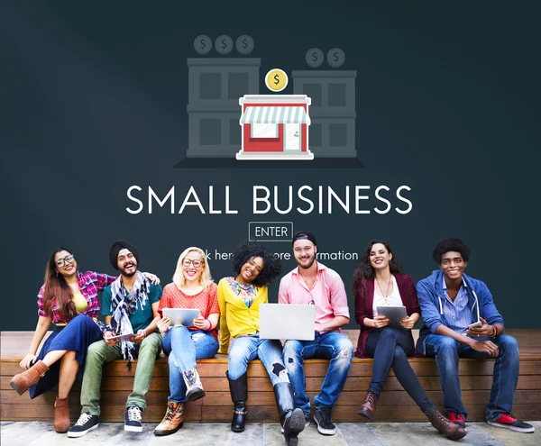 Small Business Entrepreneur Investment Marketing — Stock Photo, Image