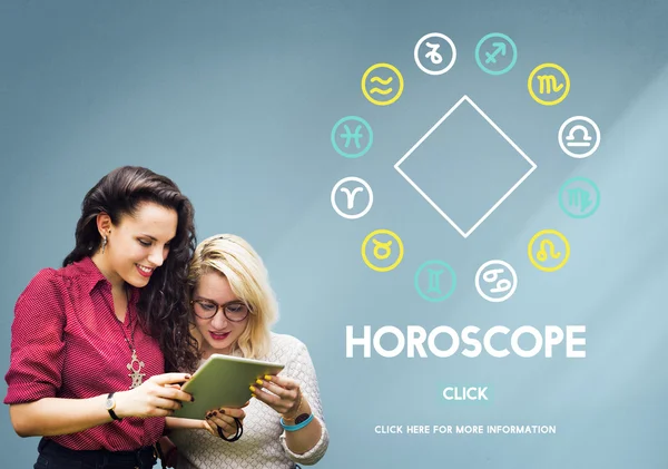 Horoskop Astrologia zodiak znak mit gwiazd — Zdjęcie stockowe