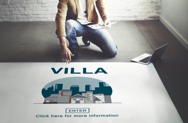 işadamı Villa ile çalışma