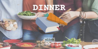 Birlikte akşam yemeği arkadaşlar