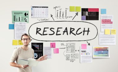 İşadamı araştırma ile çalışma