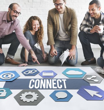 Poster ile çalışma tasarımcılar ve bağlanmak