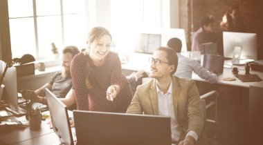 çalışan iş adamları