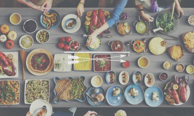 Tablo gıda ve yayla kavramı