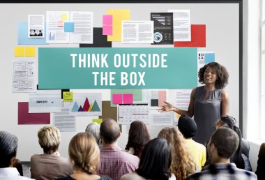 insanlar dışarıda kutusuyla Semineri