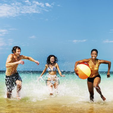 Kumsalda zevk arkadaş